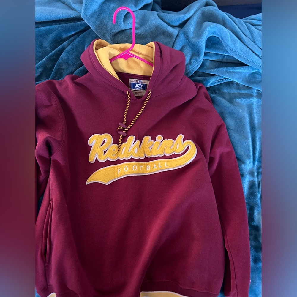 vintage starter redskin hoodie